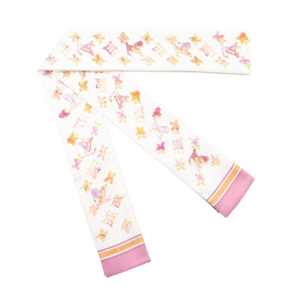 Louis Vuitton Limited Edition Monogram Watercolor Bandeau Scarf
